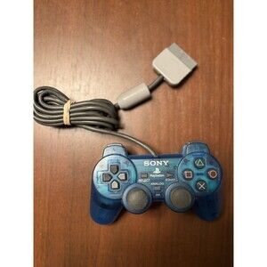 PlayStation PS1 DualShock Controller - Island Blue PSOne - Official OEM